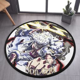 Anime Rug Popular Style Luffy Gear 5 One Nika Form Piece Ace Customize Cartoon Rug Handmade Carpet Area Rug for Home Decor