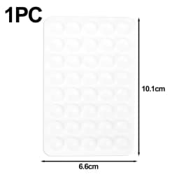 Double-Sided Silicone Suction Phone Case Mount Enhanced Suction Cup Power Thickened Hands-Free Phone Grip Sticky Holder Stands
