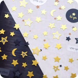 Korean Import Original Suatelier Hollow Star Tower Diary Sticker DIY Scrapbook Decor Stationery Stickers School Office Supply