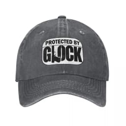 Gun Unisex Baseball Caps Tactical Shooting Distressed Washed Hats Cap Vintage Outdoor All Seasons Travel Gift Headwear