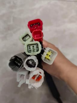 BS6 8in1 Bike Cable OBD One-to-many Extension Wire Compatible with Euro4 Motorcycle for Suzuki for Honda for Yamahafor Kawasaki