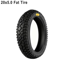 20x5.0 All-Terrain Off-Road Fat Tire for Electric Bicycle Widening Anti-Skid E-Bike Cycling Tyre Replacement Repair Parts