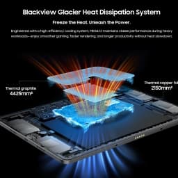 [Shipping From Poland] [No EU charger] Blackview MEGA 12 12GB+256GB Tablet 12.2" 2.4K 120Hz 50MP+13MP 10000mAh Battery 5G Pad PC