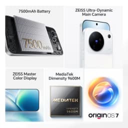 vivo X500 Chinese Version 5G Smartphone MediaTek Dimensity 9600M 6.59'' 144Hz AMOLED Display 7500mAh Battery 90W SuperCharge