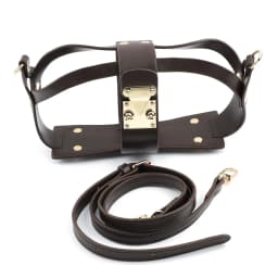 Hollow Tote Messenger Bag Set Leather Encasement Conversion Crossbody Adjustable Shoulder Strap for Women Handbag Accessories