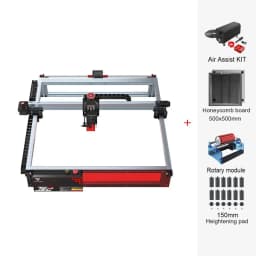 TwoTrees TS2 Auto Focus Laser Engraver Metal Laser Engraving Machine with WiFi Offline Control Limit Switch Cutting Acrylic Wood
