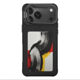 Smart ink DIY photos screen case For iPhone 17/17Pro/17ProMax 4-inch high-definition NFC display with built-in stand phone case