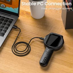 100X Portable Digital Magnifier 1080P HD Microscope 2.8-inch IPS Handheld Mignifying Glass for Electronics Repair Check Jewelry