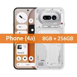 Nothing Phone (4a)Snapdragon 7s Gen 4 6.78-inch flexible AMOLED 5080mAh battery 50 MP IP64 NFC Global version
