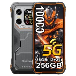 Blackview XPLORE X1 [No EU Charger] Rugged Smartphone 5G 6.78" Android 15 36GB(12+24)+256GB Dimensity 7050 10000mAh 55W NFC