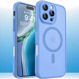 Translucent Magnetic Frosted Matte Phone Case For iPhone 18 Pro 17 16 15 14 13 12 11 Pro Max For Magsafe Wireless Charge Cover