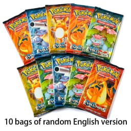 10 Pack Pokemon Cards 151 Team up Sun & Moon Thunder English Trading Card Game Evolutions Booster Collectible Kids Toys Gifts