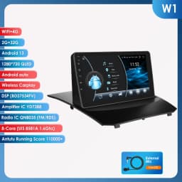 Hizpo 2 Din Android 14 Car Radio Multimedia For Ford Fiesta 2009-2017 Video Player GPS Navigation 4G+WIFI Carplay Head Unit 7862