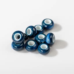 15#10pcs Special Round Retro Big Hole Ceramic Porcelain Bead Pendant Jewelry Making Beads Handmade Materials Bracelet Z036