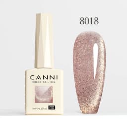 CANNI Cat Eye Gel Nail Polish and Glitter Gel 9ml HEMA TPO FREE High Gloss Quality Soak Off UV Gel Art Manicure Salon DIY Home