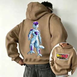 Dragon Ball Freeza Cartoon Anime 2026 New Spring and Autumn Men's and Women's Fashion Hooded Sports Hoodie