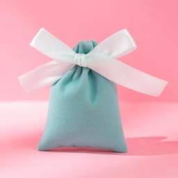 50Pcs Jewelry Thick Velvet Drawstring Bag Ribbon Bowknot Pouch Cosmetic Keychain Watch Bracelet Wedding Candy Sunglasses Storage