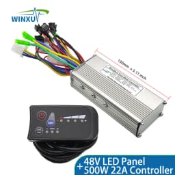 24V 36V 48V 250W 350W Brushless Motor Driver Universal Controller S810 LED Display Panel Kit for E-bike Repair Conversion
