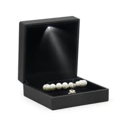 Luxury Bracelet Box Square Wedding Pendant Ring for Case Jewelry Gift Box with LED Light for Proposal Engagement Wedding
