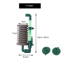 New Bio Sponge Filter for Aquarium Fish Tank Shrimp Pond Air Pump Biochemical Filtration Noiseless Foam aquarium accessories
