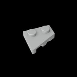 Educational Assemblage GDS-560 Wedge, Plate 2 x 2 Right compatible with lego 24307 children's toy Building Blocks Technicals