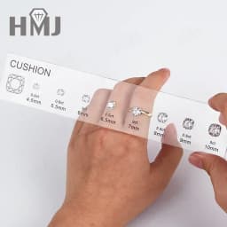 High Quality Diamond Cutting Carat Tools | Ring Mainstone Size Comparison Gemstone Set | For Custom Jewelry Designers