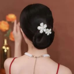 Elegant Peacock Shape Hair Bun Maker Twist Headwear Roll Hair Tool Hair Twister Easy Fast Snap Hairstyle Twist Women