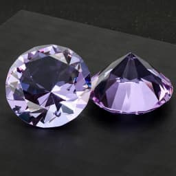 10 Colors Crystal Diamond Shaped Paperweight Decorative Cut Glass Giant Gemstone Wedding Office Desktop Ornament Birthday Gifts
