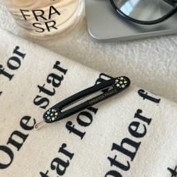 1pc Oval Side Claw Clip for Women; Fashionable Hair Clip for Bangs and Forehead; Single Clip Hairstyle Access