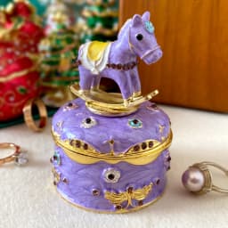 12 Styles Jewelry Trinket Box Hinged Metal Enameled Figurines Hand Painted Storage Case Wedding Ring Holder Home Dresser Decor