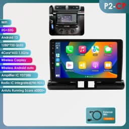 4G Wireless Carplay Android Auto radio For Citroen C3 C4 aircross 2017-2023 multimedia player Car GPS Stereo Audo 2din 360°Cam