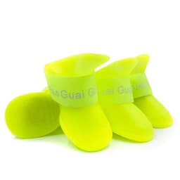 4Pcs Pet Waterproof Raincoat Anti-slip Rubber Boot For Small Medium Large Dogs Cats Outdoor Shoe Dog Ankle Boots Pet Rain Shoes