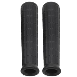 2pcs Wheelbarrow Rubber Handles Round Tubes Replacement Handles Anti Slip Rubber Sleeve ﻿Black Cart Grips Handlebar