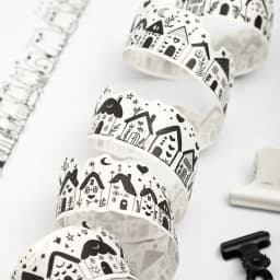 Journal GO 3cmx2m Kawaii Black and White Cute Life Sticker Washi Tape DIY Scrapbook Journal Diary Album Stationery Masking Tape