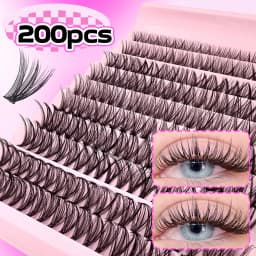 30D 40D Natural Feather-Soft Slim Lash Kit – Effortless Daily Glam for Fresh, Natural Makeup! Ultra-Gentle & Delicate