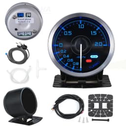 HA 60mm Auto Gauge Standalone Meter 7Color Def I Advance A1 Oil Pressure Turbo Boost EGT Exhaust Temp Tachometer Water Oil Temp