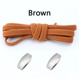 1Pair Elastic Laces Sneakers New Lock Flat Shoelaces Without ties Kids Adult No Tie Shoelace Rubber Bands Shoes Accessories