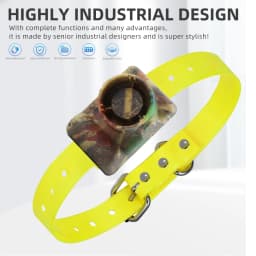 Rechargeable Hunting Dog Beeper Collars Waterproof Dog Training Collar Built-in Beeper Sound Pet Electric Collar Beep Clicker