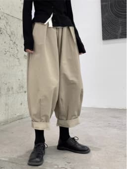 plus Size Women's Casual Loose Dad Nine-Piece Cabbage Pants Spring Summer Trendy Design Commuting Sle Lantern Pants