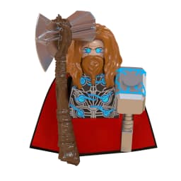 Blind Box Mini Building Blocks G0139 Figures Big Goblin Spiderman Iron Man Venom Captain Hawk Deadpool Armor Christmas Gift Toy