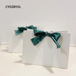CYDZBYOL 10 Pcs Custom Logo Packaging For Small Businesses Valentines Day Gift Luxury Bag Wedding Birthday Packge Bag Custom