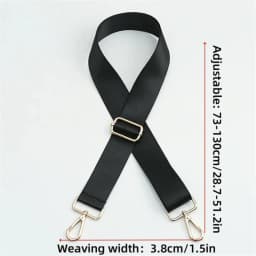Replacement Shoulder Bag Strap For Briefcase Men Crossbody Shoulder Bags Strap Adjustable Black Women Bag Accessories