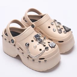 Women Chunky Platform Sandals 2024 Summer Soft Thick Sole Diy Clogs Garden Shoes Woman Closed Toe Non-Slip Beach Slides Sandals