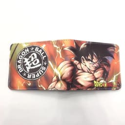 Dragon Ball Cartoon PU Wallet Son Goku Creative Bulma Simple Foldable Coin Purse Multifunctional Card Bag Boy Birthday Gift