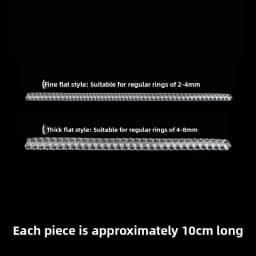 Invisible Transparent Silicone Ring Adjuster Elastic Band Size Modifier for Loose Rings Home Fabric Accessories DIY Sewing