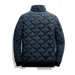 Men Parkas Solid Color Stand Collar Quilting Lightweight Mens Jacket Autumn Winter Casual Outerwear Business Coat Men MY1013