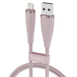 Toocki 2.4A USB Lightning Cable Data Wire for iPhone 14 13 12 Pro Max XR XS 8 7 iPad 9 8 Air 3 AirPods 3 for iPhone Charger Cord