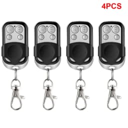 Universal 4 Buttons Garage Door Opener Remote Control 433MHZ Clone Fixed Learning Rolling Code Duplicator Garage