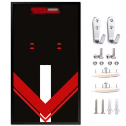 Display Wall Mount Board for Lego Technic 2022 Ford GT 42154,Adult Collectibles Gifts for Lego Car Wall Mount (42154-Display)