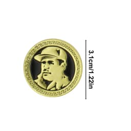 Golf Ball Marker Hat Clip Retro Decorative Cartoon Hat Pins Mexico Vintage Metal Magnetic Caps mark Golf Supplies Accessories